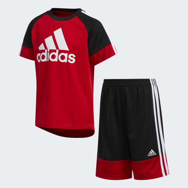 adidas Sport Shorts Set - Red | adidas US