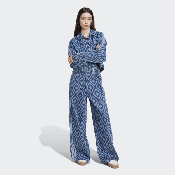 adidas x FARM Rio デニム トラックトップ adidas デニムジャケット gジャン × FARM Rio デニム トラック