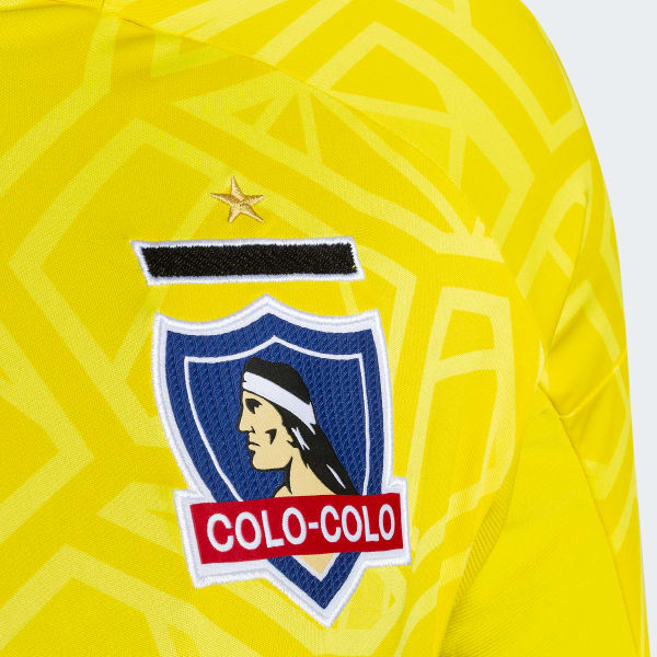 Amarillo Camiseta Local de Arquero Club Colo-Colo