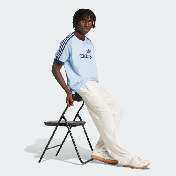 Bla Premium Knitted T-skjorte