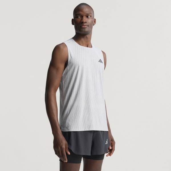 Abu-abu Tank Top Adi365 Running CLIMACOOL+