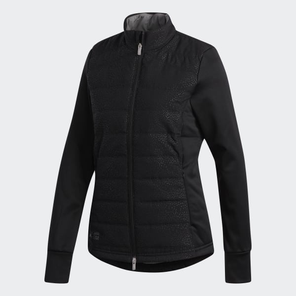 adidas quilted jacket black