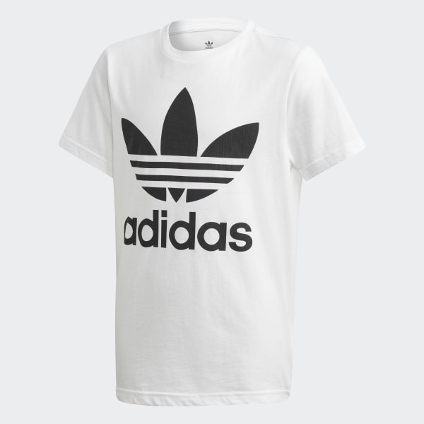 sweater Permanently Absorb adidas Trefoil Tee - White | kids lifestyle | adidas US