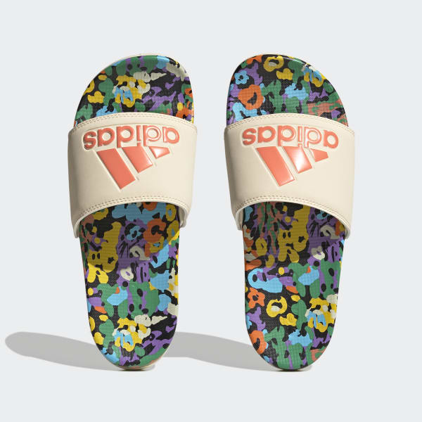 Beige Adilette Comfort badesandaler