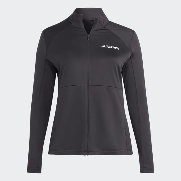 Svart Terrex Multi Full-Zip Fleece Jacket (Plus Size)