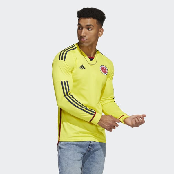 Colombia No15 Sabalsa Home Long Sleeves Soccer Country Jersey