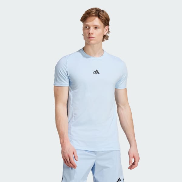 modrá Tričko Designed for Training Workout