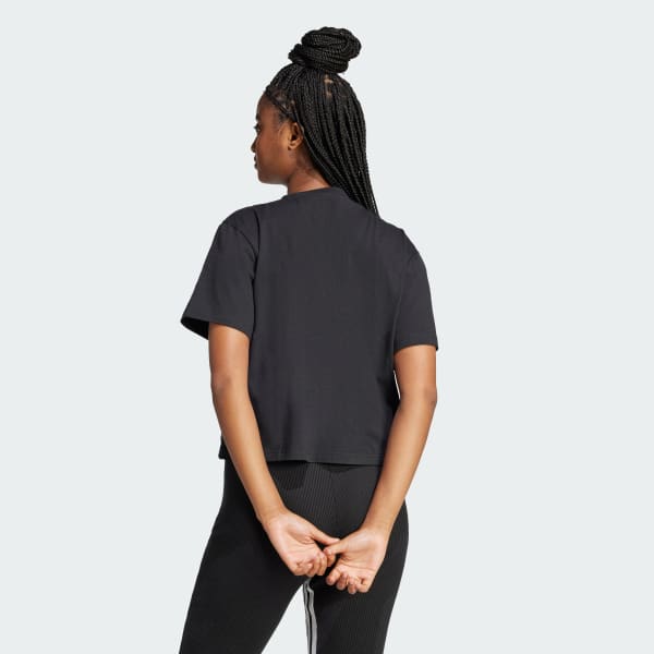 Negro Polera Dance Estampada