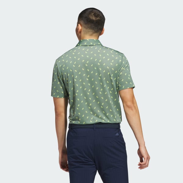 mau-xanh-la Áo Polo Lưới In Họa Tiết Ultimate365