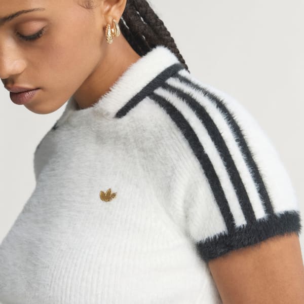 Hvid KNITTED CALI T-SHIRT