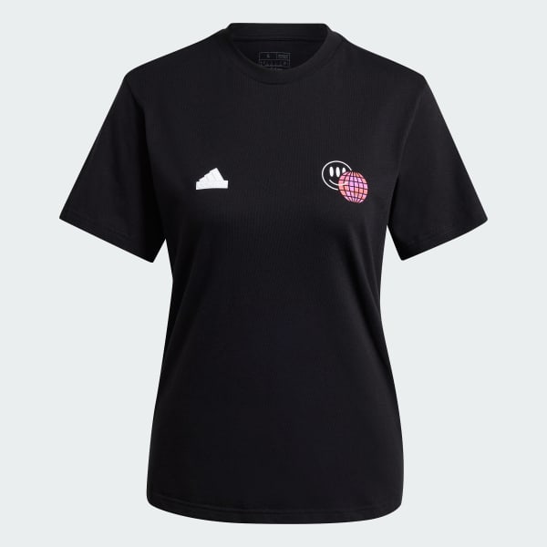 Negro Camiseta House of Tiro Summer Graphic