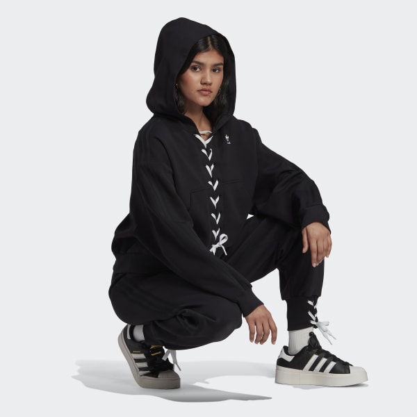 Black Always Original Laced Cuff Pants