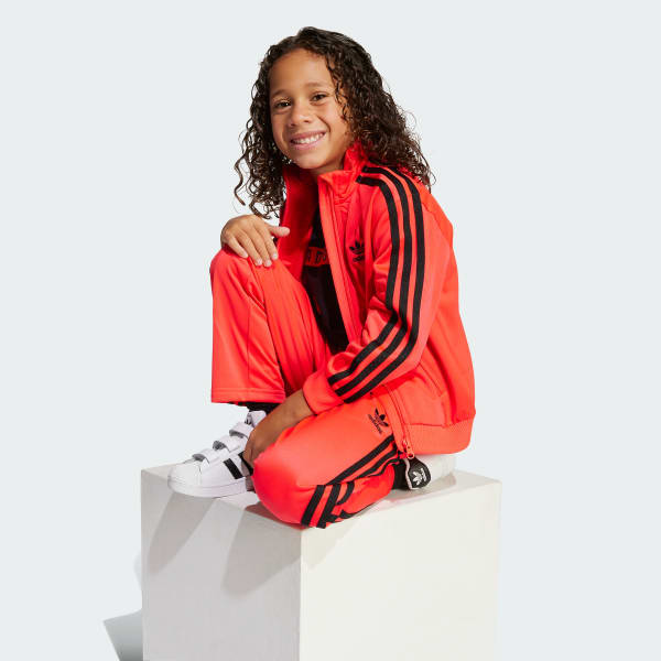 Vermelho Agasalho Adicolor Firebird Infantil