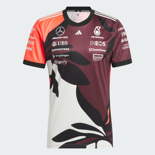 Bordeaux Maillot de pilote Mercedes - AMG Petronas Formula One Team Summer Pack