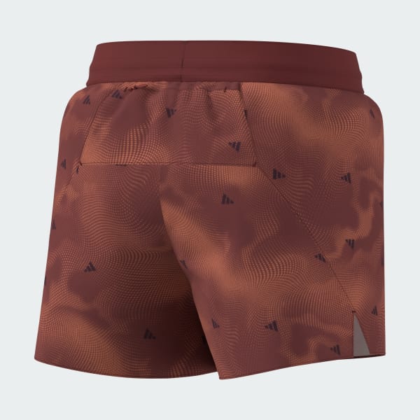 Orange adi365 Running Essentials Brand Love Shorts