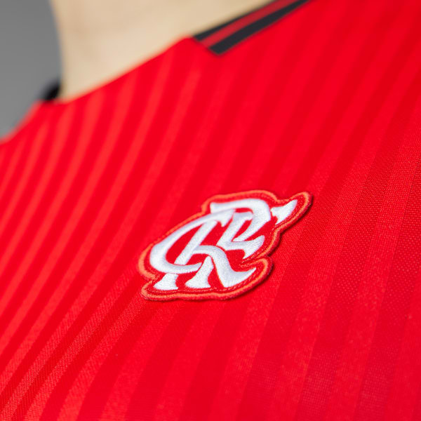 Vermelho Camisa CR Flamengo Icons (Unissex)
