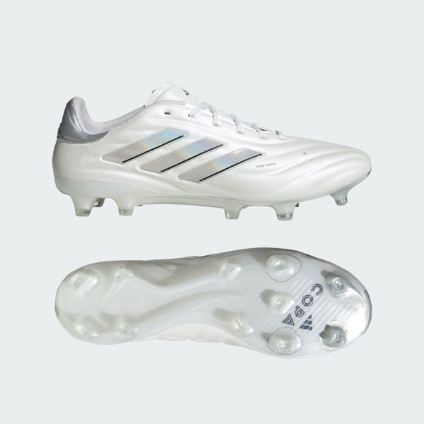 White Copa Pure II Elite Firm Ground Cleats