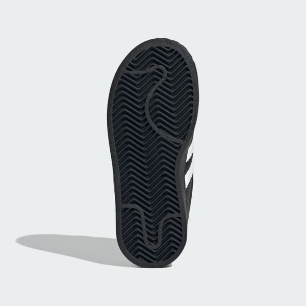 Black Superstar II Comfort Closure Shoes Kids