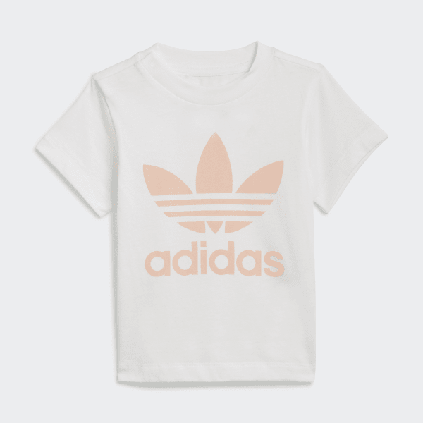 adidas two piece crop top and shorts