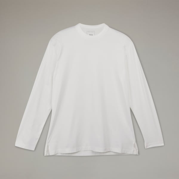 Y-3 ホワイト 長袖 ウェア L Y-3 - Y-3 Graphic Shirt / グラフィックシャツ / 長袖シャツ