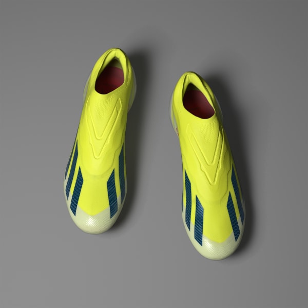 Amarillo Calzado de fútbol X Crazyfast Elite LL Terreno Firme