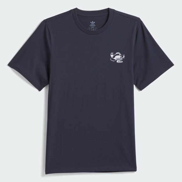 ★adidas★ Dog Plain Tee Gender Neutral JD2831 Camiseta Dog Plane (gênero neutro) - Azul adidas | adidas Brasil
