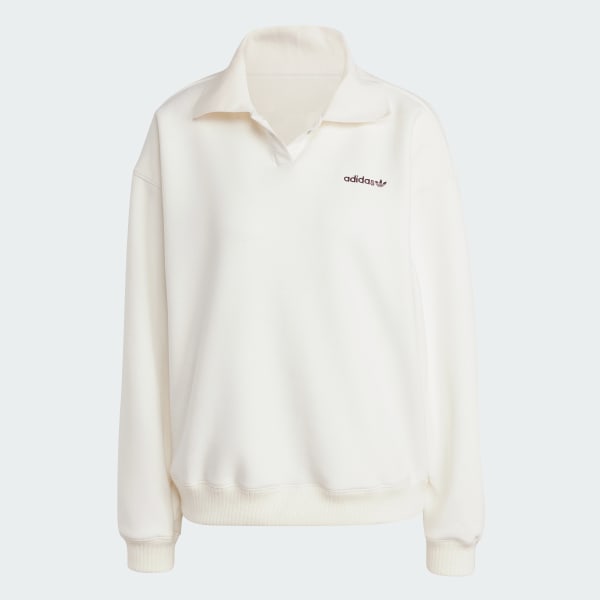 Adidas suede sweater top