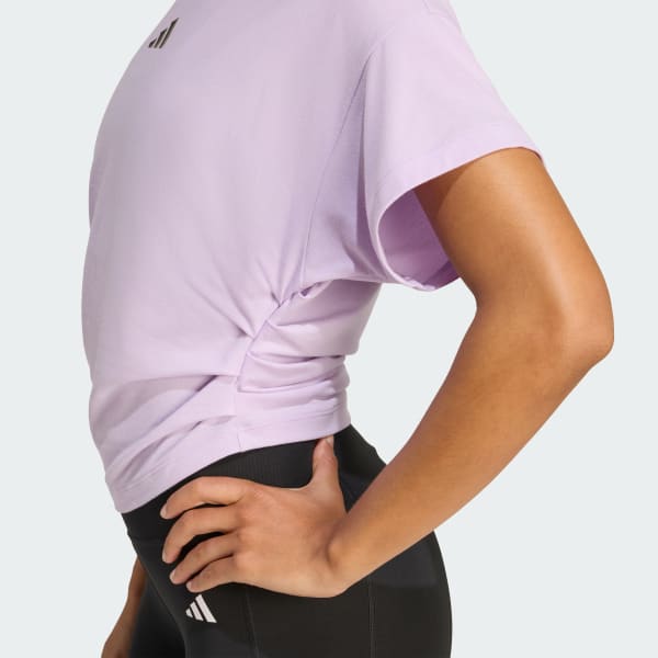 adidas PrimeLift Tee - Purple | Free Shipping with adiClub | adidas US