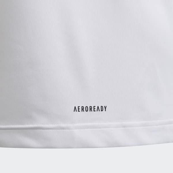 White Marimekko Primegreen AEROREADY Training Loose 3-Stripes Floral Graphic Tee JEV09