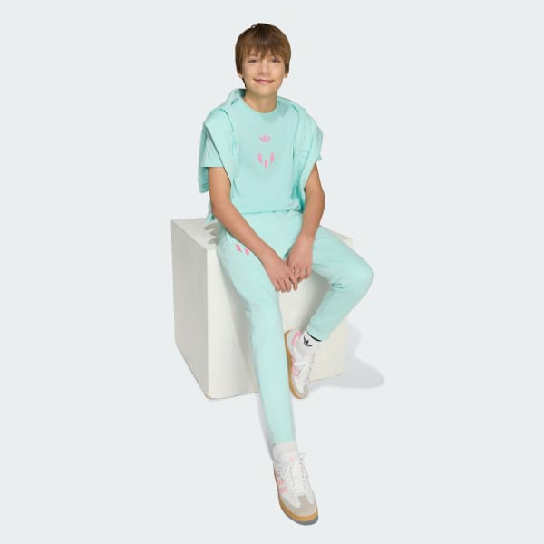 Turchese Pantaloni Messi