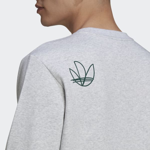 Grey London Collegiate City Crew Sweatshirt BWA47