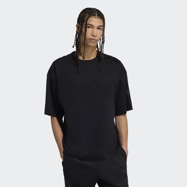 adidas Soft Lux Tee - Black | Free Shipping with adiClub | adidas US