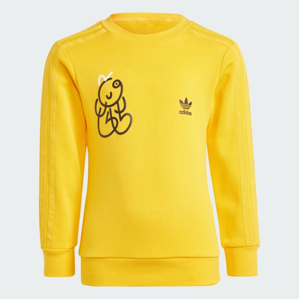 Black adidas x James Jarvis Crew Set
