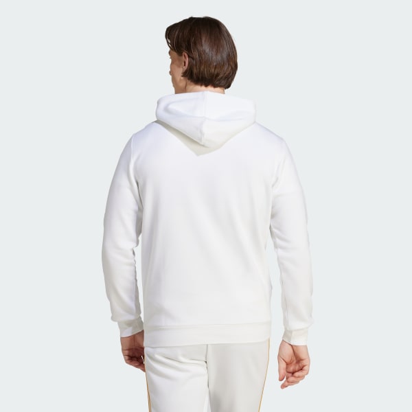 Polera blanca con capucha online