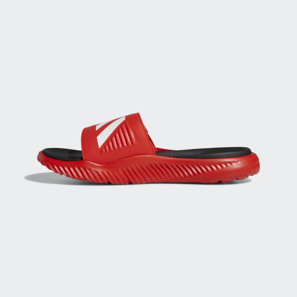 adidas alphabounce red slides