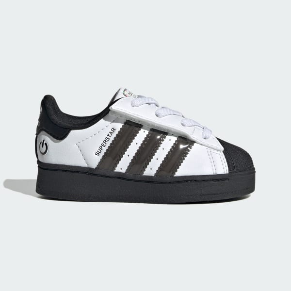 Superstar Led Lights Comfort Closure Elastic Lace Shoes Kids
