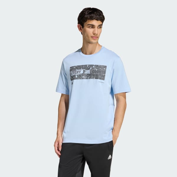 Azul POLERA GRAPHIC STADIUM FANS