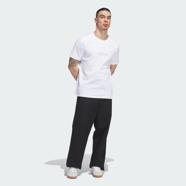 Pantalon chino de skate 3 bandes - Noir adidas | adidas France