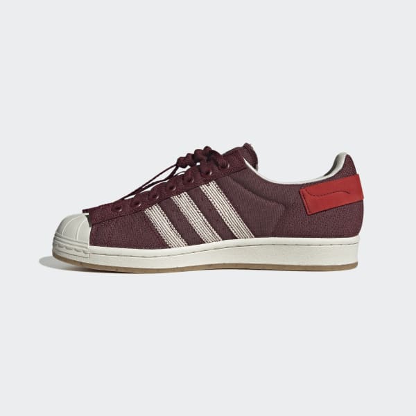 Superstar rayas granates on sale