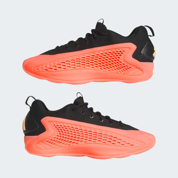 adidas Anthony Edwards 1 Low Basketball Shoes - Red | adidas