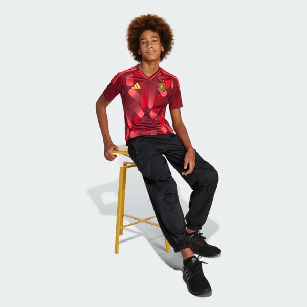 Burgundy Germany 25 (Women's Team) Away Jersey Kids