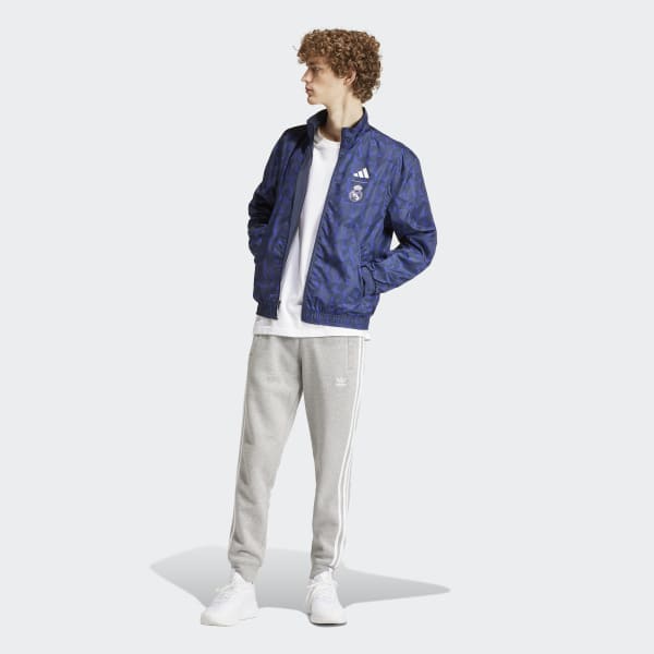 adidas Real Madrid Anthem Jacket Blue adidas Singapore