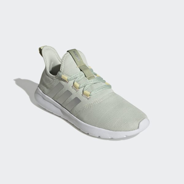 adidas cloudfoam white green