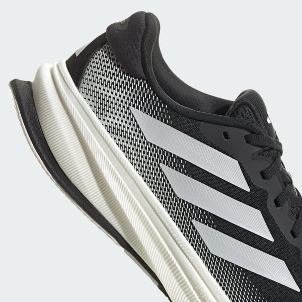 adidas Supernova Rise 2 Running Sneakers Wide - Black | Free