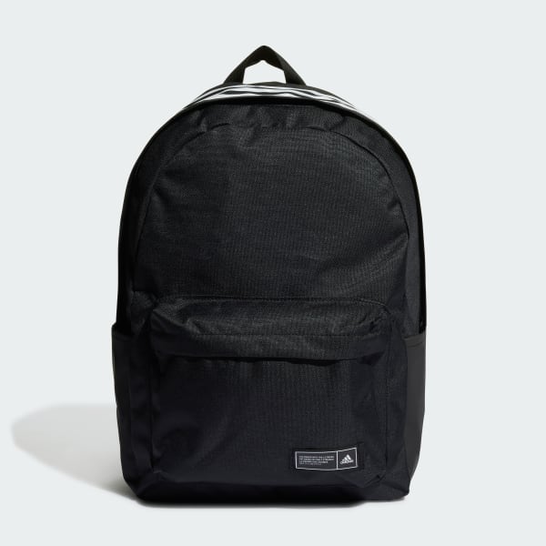 Black Classic 3-Stripes Backpack