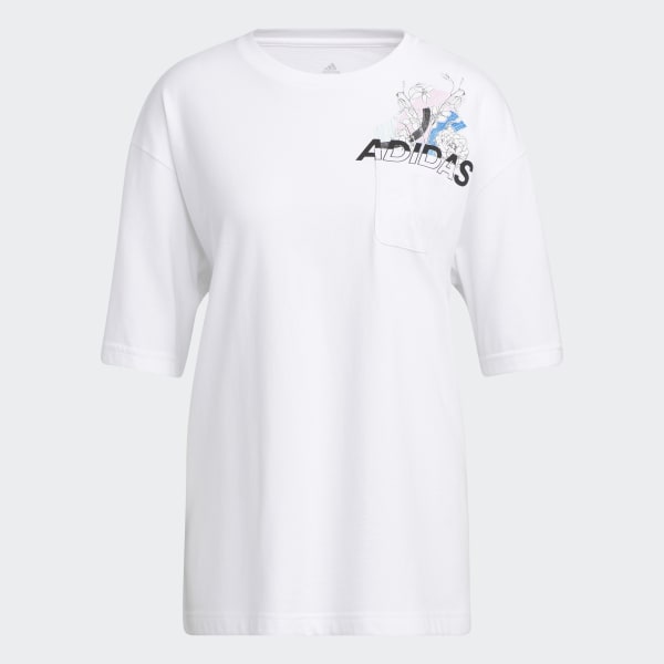 White Graphic Tee (Plus Size) JKW88