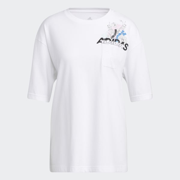 blanc T-shirt Graphic JKW88