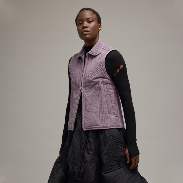 adidas Y-3 Quilted Vest - Purple | Women's Lifestyle | adidas US