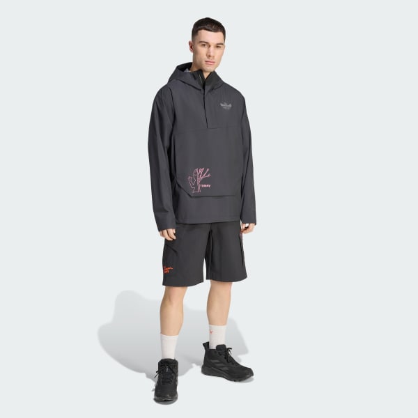 Black TERREX XPLORIC 2.5 LAYER CLIMAPROOF ANORAK