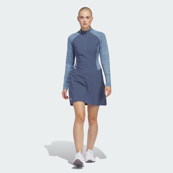 adidas Women s Ultimate365 Long Sleeve Dress Blue adidas Canada